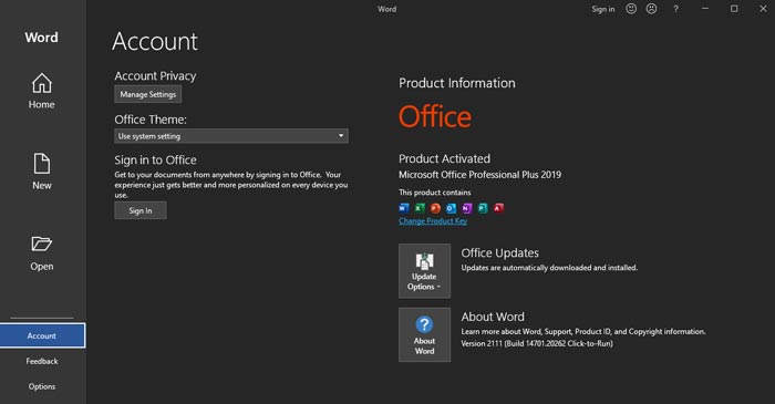 Descargar Microsoft Office 2019 Keygen completo