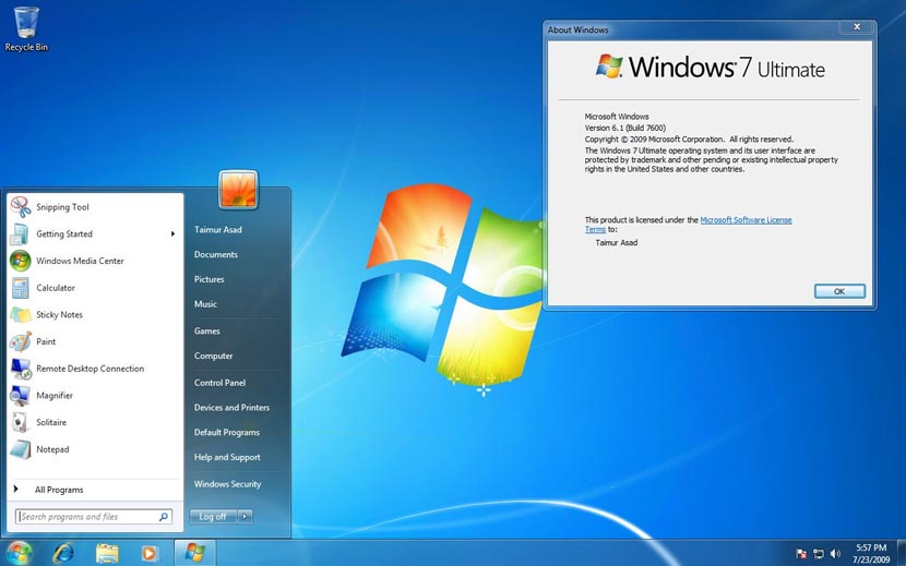 Descargue la última versión ISO SP1 de Windows 7 Ultimate de 64 bits