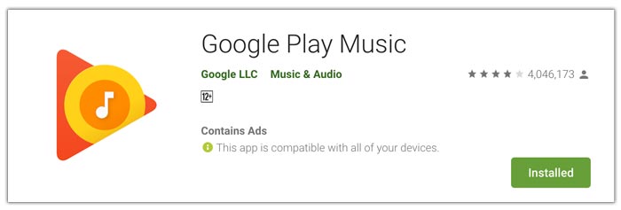 La mejor aplicación de transmisión de música de Google Play Music
