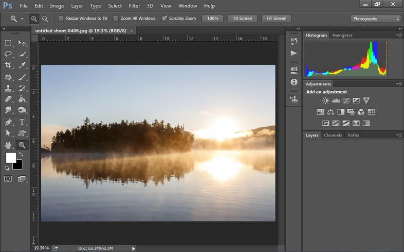 Adobe Photoshop CC 2015 Portátil Gratis