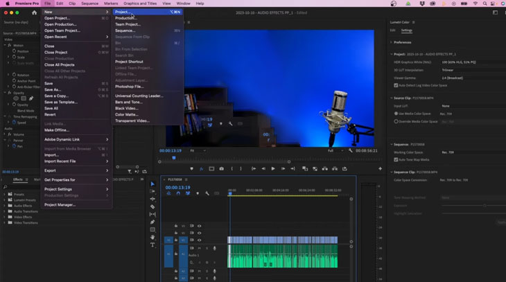 Adobe Premiere Pro 2024 mac Descarga la versión completa