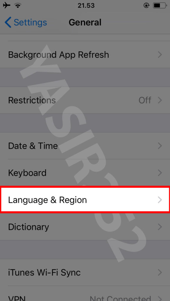 Cómo cambiar el idioma del iPhone