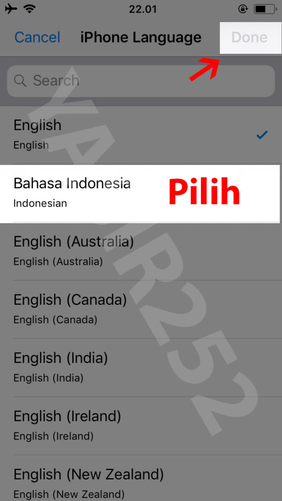 Cómo cambiar el idioma en iOS