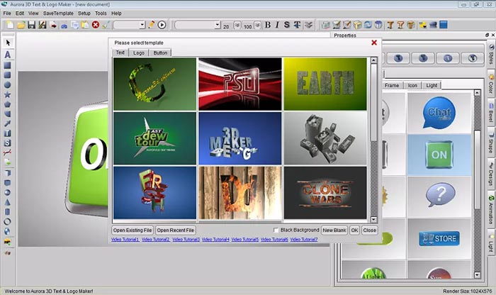 Descargar Aurora 3D Text Logo Maker Full Crack Windows PC Keygen gratuito