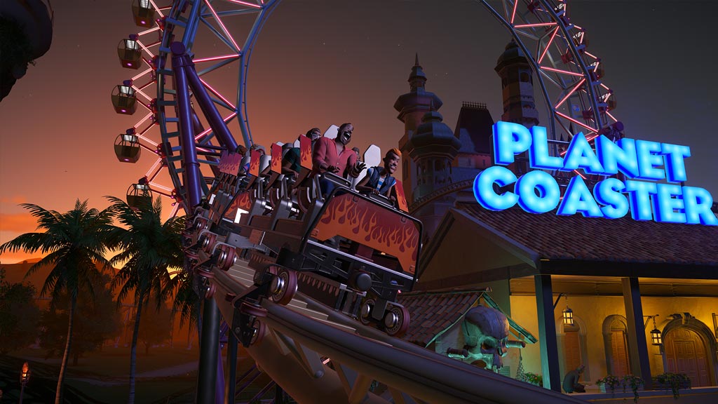 Descargar el juego Planet Coaster con todos los DLC.