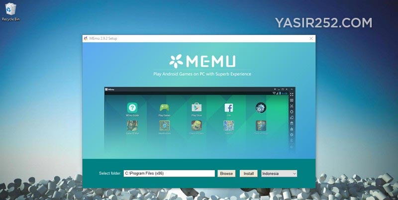Emulador de Android para PC MEmu Emulador de Android Yasir252