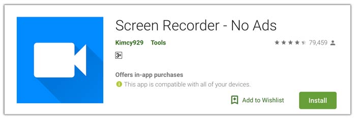 Grabador de pantalla Kimcy929 Android
