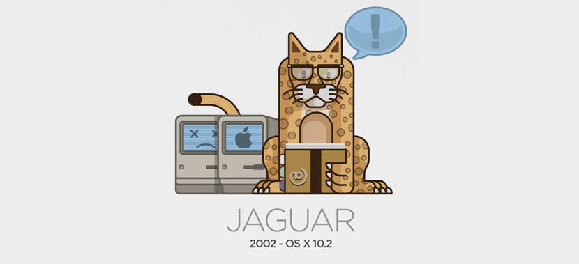 Mac OSX Jaguar 2002 Versión 10.2