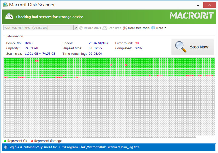 Descarga gratuita de Macrorit Disk Scanner con crack