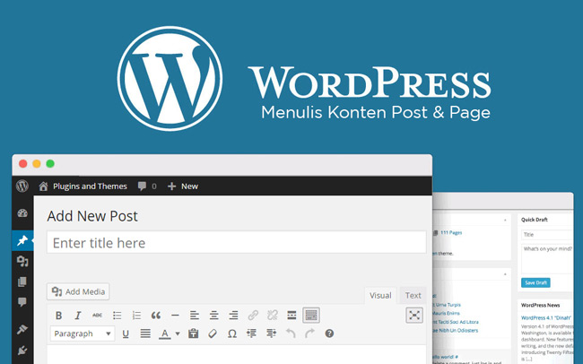 Escribir publicaciones de páginas de WordPress
