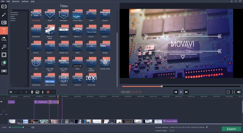 Movavi Slideshow Maker para Mac Descarga gratuita Full Crack