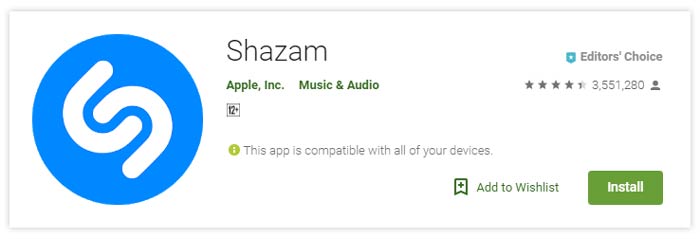 Shazam Música Audio Aplicaciones Android